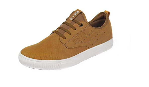 Tenis Hombre Caballero What's Up Tipo Piel Mostaza Urbano - Naranja Claro -  28 : Amazon.com.mx: Ropa, Zapatos y Accesorios