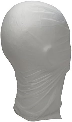 Michael Davy Plastic Professional Bald Cap for Theater SFX Cosplay Halloween, Large Long Nape