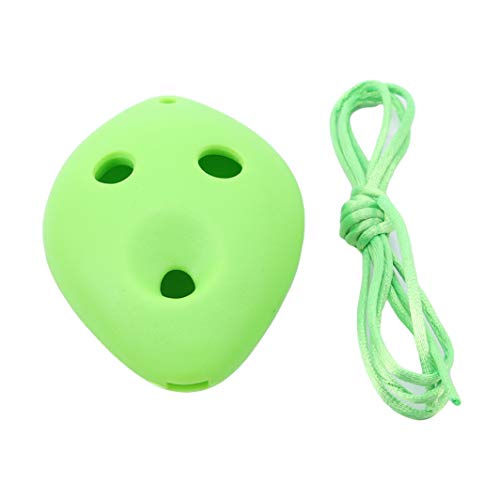 YouCY 6 Holes Treble C-tone Ocarina 6 Holes Pendant Ocarina Easy To Play And Learn Musical Instruments Gift,Grass Green