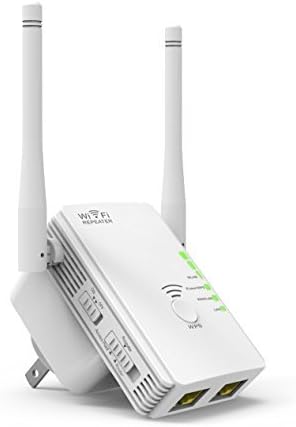 LINKPAL Wireless-N N300 Wi-Fi Range Extender, Wi-Fi Repeater, Full Coverage Wireless Router Supports AP/Repeater/Router Mode with Easy WPS Setup, Mode Selector, Wall Plug and LED Indicators