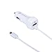 Galaxy S6 Car Charger,ProtonPlanet Dual Ultra Fast Coiled USB Car Charger for Samsung Galaxy S6/S5/S4/S3, Galaxy Tab, Note 4/3/2, Google Nexus 7