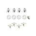 Coolplay® Spare Parts Replacement for Syma X8 X8C X8W Venture RC Quadcopter Motors & Main Gears & Spindle Sleeves Set & Main Stand & Blades Cover