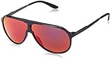 Carrera New Champion Aviator Sunglasses, Black Dark Ruthenium & Black Brown, 62 mm