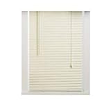 Achim Home Furnishings 1-Inch Wide Window Blinds, 36 by 72-Inch, Alabaster