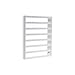 Angelynn's Stud Dangle Earring Holder Wall Mount Hanging Jewelry Organizer Display Closet Post Earing Jewelry Storage Rack, Luka White