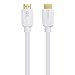 Cable Matters [Premium Certified] White HDMI Cable 3 ft (Premium HDMI Cable) with 4K HDR Support