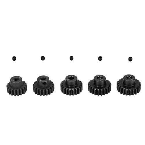 Hellery M1 5mm 18 T 19 T 22 T Ritzel Motor Getriebe Set Für 1/8 LKW – Bild 5