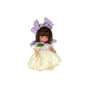 Precious Moments 12″ Bouquet of Friendship Orchid Brunette Doll