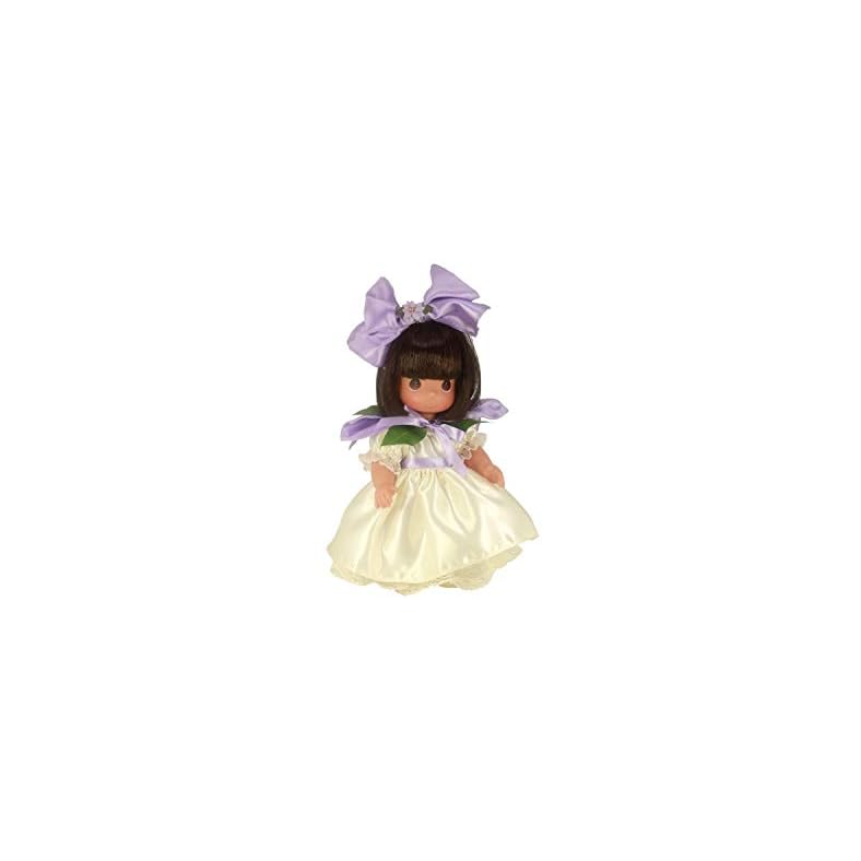 Precious Moments 12″ Bouquet of Friendship Orchid Brunette Doll