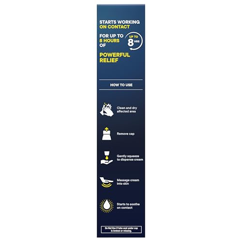 ADVIL TARGETED RELIEF PAIN RELIEVING CREAM, UP TO 8 HOURS OF POWERFUL RELIEF OF MINOR ARTHRITIS PAIN, JOINT PAIN, LOWER BACK PAIN AND MUSCLE PAIN – 4 OZ