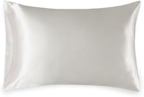 Bedsure Two-Pack Satin Pillowcases Set Hair Cool Easy to WASH Envelope Closure