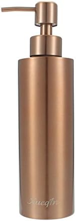 Stainless Steel Gold Kitchen Bathroom Hand Pump Liquid Soap Dispenser Lotion Detergent Bottle 350ML