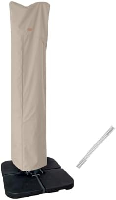 choosinf patio umbrella stand Sunnydaze Rolling Outdoor Umbrella Base with Fillable Planter for Umbrellas with 2" Diameter Poles