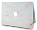 LuvCase 3 in 1 Rubberized Plastic Hard Shell Case with Keyboard Cover and Screen Protector Compatible MacBook Air 13 Inch 2019/2018 New Version A1932 with Retina Display (Touch ID) (Pink Marble)