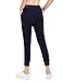 SweatyRocks Women's Drawstring Waist Striped Side Jogger Sweatpants with Pockets (Small, Navy#1)