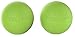 Lacrosse Balls - Foot Massage Ball, Deep Tissue Myofascial Release Massage Balls for Trigger Points, Plantar Fasciitis, Tight Muscles, Neck, Back, Yoga, Workout, Stress Relief (Green, 2 Balls)