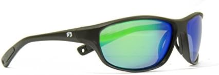 Floating Sunglasses by Rheos Gear - Bahias | Gunmetal | Emerald (Polarized, Fishing, Scuba Diving, Paddling)
