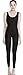 speerise Women's One Piece Bodycon Jumpsuit Tank Romper Spandex Unitard Bodysuit for Workout, Yoga, Sexy Catsuit