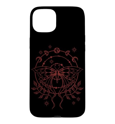 Alt Emo Fairy Grunge Fairycore Goth Moth Moon Phases Case for… at Amazon