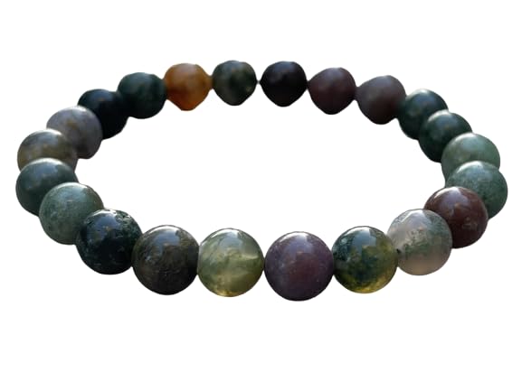 Fancy Jasper Crystal Bead Bracelet 8mm, Wholesale