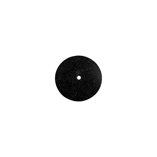 220 Grit 5/8" Knife Edge Unmounted Silicone Polishing Wheel, Size - 3/4" X 3/16"
