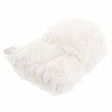 Fuzzy Polar Bear Paw Slippers for Men and Women