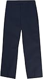 French Toast School Uniform Boys Adjustable Waist Flat Front Workwear Finish Double Knee Pants