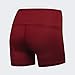 adidas Women's 4-Inch Compression Fit Quarter Length Volleyball Performance Yoga Short Tights