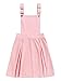 ROMWE Women's Cute A Line Adjustable Straps Pleated Mini Overall Pinafore Dress