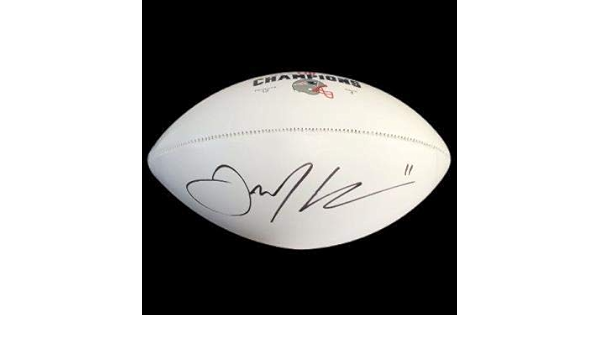 julian edelman autographed football