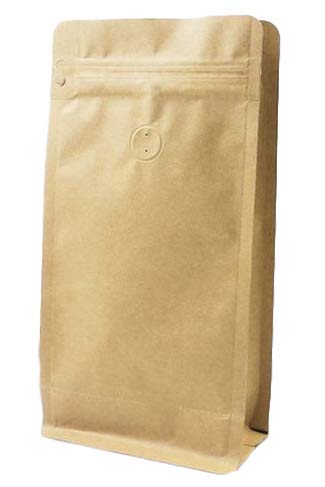 Amazon Com 12oz Coffee Bag With Degassing Valve And Zipper Kraft Grocery Gourmet Food