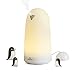 Aromatherapy Essential Oil Diffuser, Baby Aroma Diffuser with Safe Material, Mist Humidifier with Eye-Caring Light and Super Quiet Operation