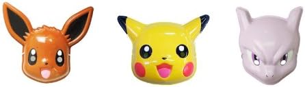 お面 初代ポケモン ３種セット 13年劇場版 ピカチュウ イーブイ ミュウツー お楽しみグッズ 紙風船 付きセット 縁日用品 おもちゃ Amazon