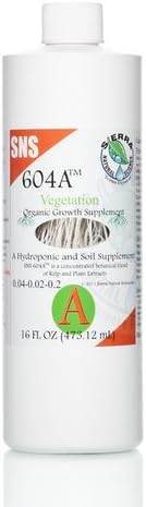 SNS Vegetation Stimulator SNS 604A Growth Stimulator Concentrate 16 oz