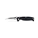 Knife F742-1 Firebird Pocket Folding Hunting Knife Carbon Fiber Handle SS Blade (Black)