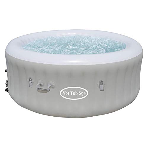 Inflatable Hot Tub, Portable SPA Blow Up Hot Tub with Remote Control, 2