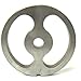 #22 Kidney Sausage Stuffing plate for Hobart LEM Cabelas TorRey MTN Meat Grinder. Stainless steel by Smokehouse Chef