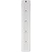 GE Wireless LED Bar, 12in, 100 Lumens, Battery-Operated, Touch-Activated On/Off, Portable Wall Light, Mounting Hardware Included, White, 17446, 12