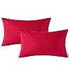 MIULEE Pack of 2 Decorative Outdoor Waterproof Pillow Covers Garden Cushion Sham Throw Pillowcase Shell for Patio Tent… 31ob3fCJVZL