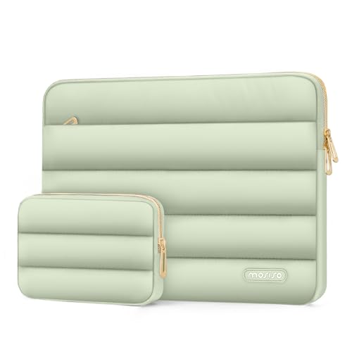 MOSISO Laptop Hülle Tasche 16 Zoll, 15,6-16 Zoll Puffy Laptoptasche