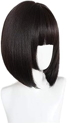 Zwsj King Wig Female Short Hair Cute Princess Cut Brown Black