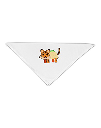 TooLoud Cute Taco Tiger Adult 19" Square Bandana