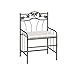 Coaster Furniture Vanity Ivory Fabric Pewter 2734