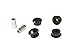 Whiteline W63396 Rear Control Arm Bushing, Black