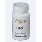 Bio Tech D3 Plus 60 Capsules