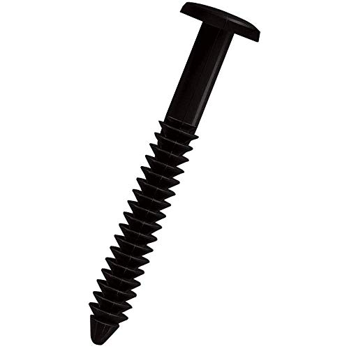 Black 60 Pack Shutter Pins Screw Fasteners