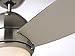 Emerson Ceiling Fans CF244BS, Curva, Modern Indoor Ceiling Fan With Light And Remote, 44-Inch Blades, Brushed Steel Finish