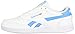 Reebok Men's Club MEMT Shoe, White/Bright Cyan/White, 14 M US