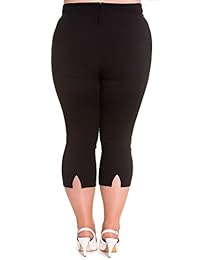 Pantalones con pedal, diseño retro, color negro