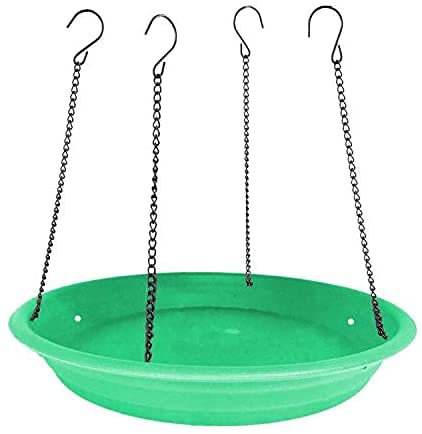 Multi-Purpose Bird Seed Catcher Tray Platform Tray Bird Feeder Seed Tray Bird Feeder Hanging Tray Seed Hoop Seed Catcher & Platform Feeder. Bird Feeders and Accessories （ Green ）